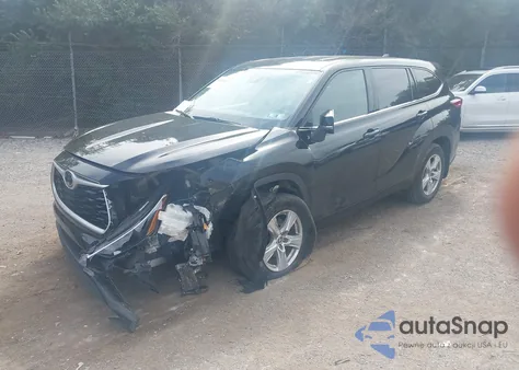 2022 Toyota Highlander Le из США, поврежденный, VIN 5TDBZRBH6NS584981